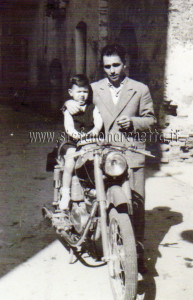 Antonio Preta con il figlio Angelo