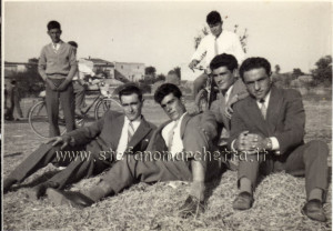 Mario Fabrizio, Fausto Ciavatta,Guido Perrucci,Mario Checchia, dietro Pasquale Magoni